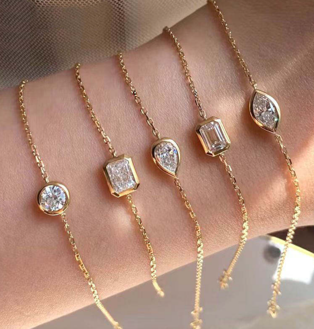 Classic Geometric 18K Gold Plated Fashion Jewellery