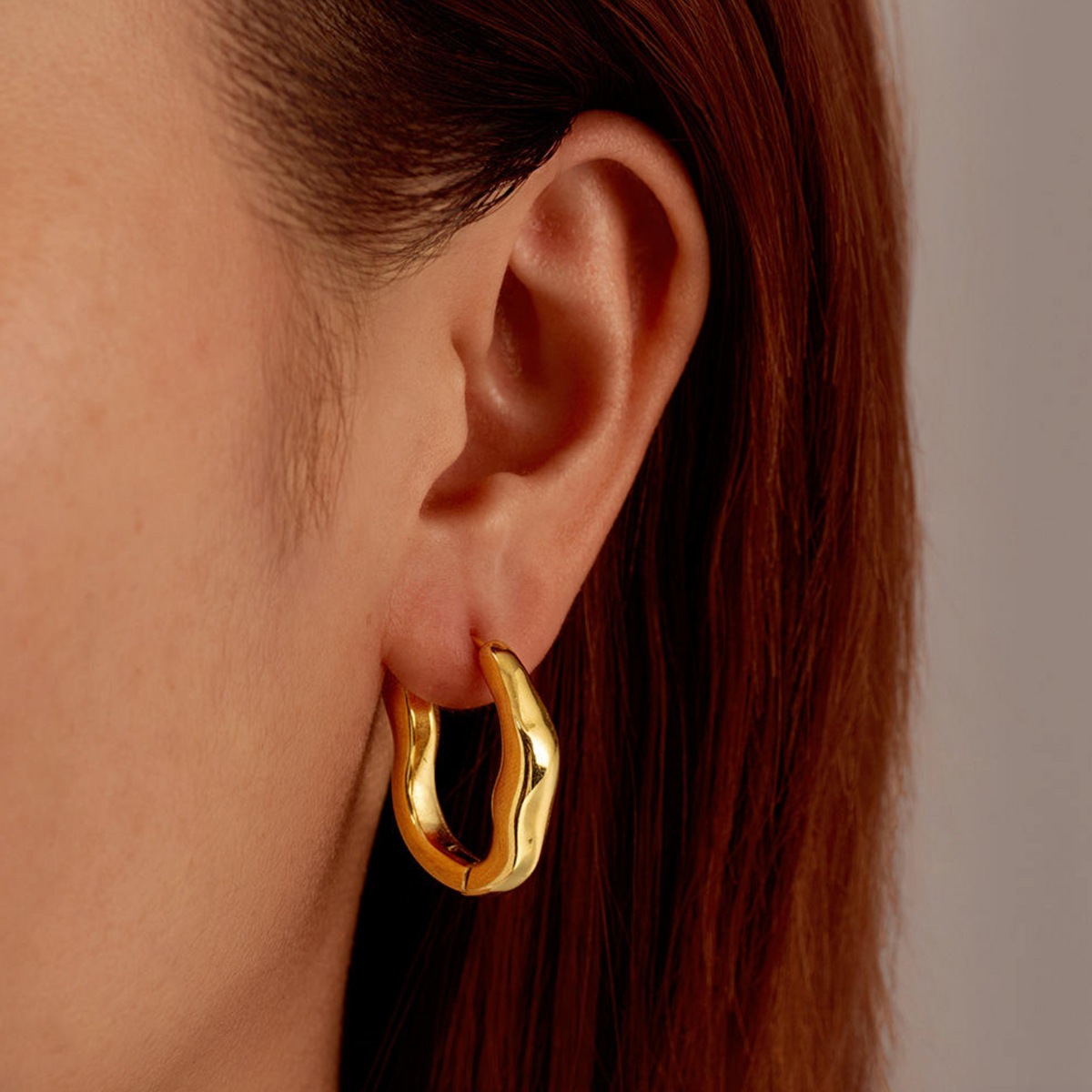 Trendy Minimalist 18K Gold Plated Stainless Steel Jewellery