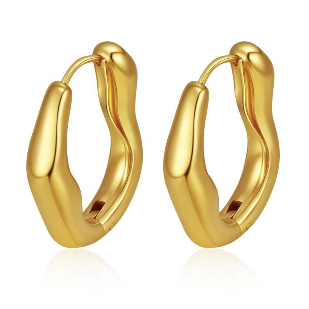 Trendy Minimalist 18K Gold Plated Stainless Steel Jewellery